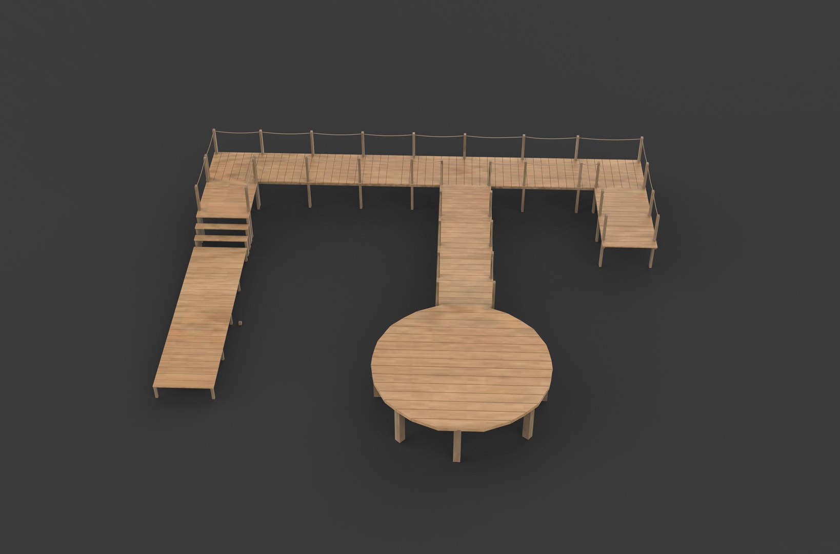 Wooden walkway modular 3D model 3D model https://p.turbosquid.com/ts-thumb/H5/PkRNel/Ww/woodenwalkwaymodulartexture.4775/jpg/1763744317/1920x1080/fit_q87/d4a2fd2bfa411c5a14a1b0b06110f60903e92627/woodenwalkwaymodulartexture.4775.jpg
