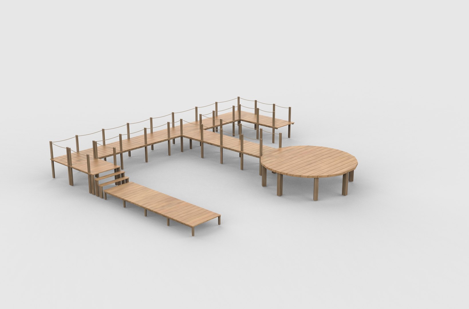 Wooden walkway modular 3D model 3D model https://p.turbosquid.com/ts-thumb/H5/PkRNel/Zh/woodenwalkwaymodulartexture.4781/jpg/1763744332/1920x1080/fit_q87/69acdca89de7384a09a4870dd8a5f22f66130f1a/woodenwalkwaymodulartexture.4781.jpg