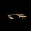 Wooden walkway modular 3D model