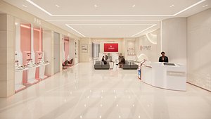 Bank Room Interior-A1 model