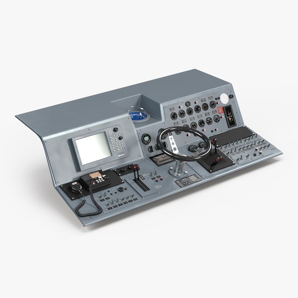 Ship Bridge Control Panel model