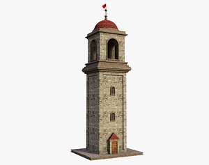 3D model Ancient Tower