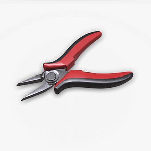 Nose Pliers low-poly PBR
