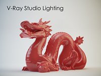 V-Ray Studio Lighting Setup Set A