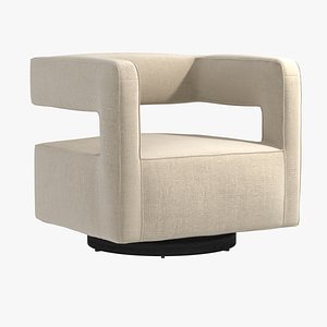 NICO RETURN SWIVEL CHAIR by Mitchell Gold  Bob Williams