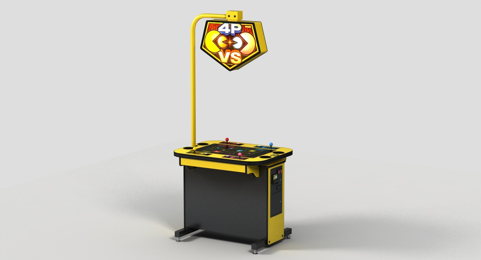 Pac-man Battle Royale 3D Model - TurboSquid 1417680