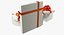 3D Santa Bag and Gift Boxes Collection V2 model