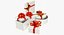 3D Santa Bag and Gift Boxes Collection V2 model
