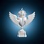 3D-Druckmodell der Sacred Heart Trophy