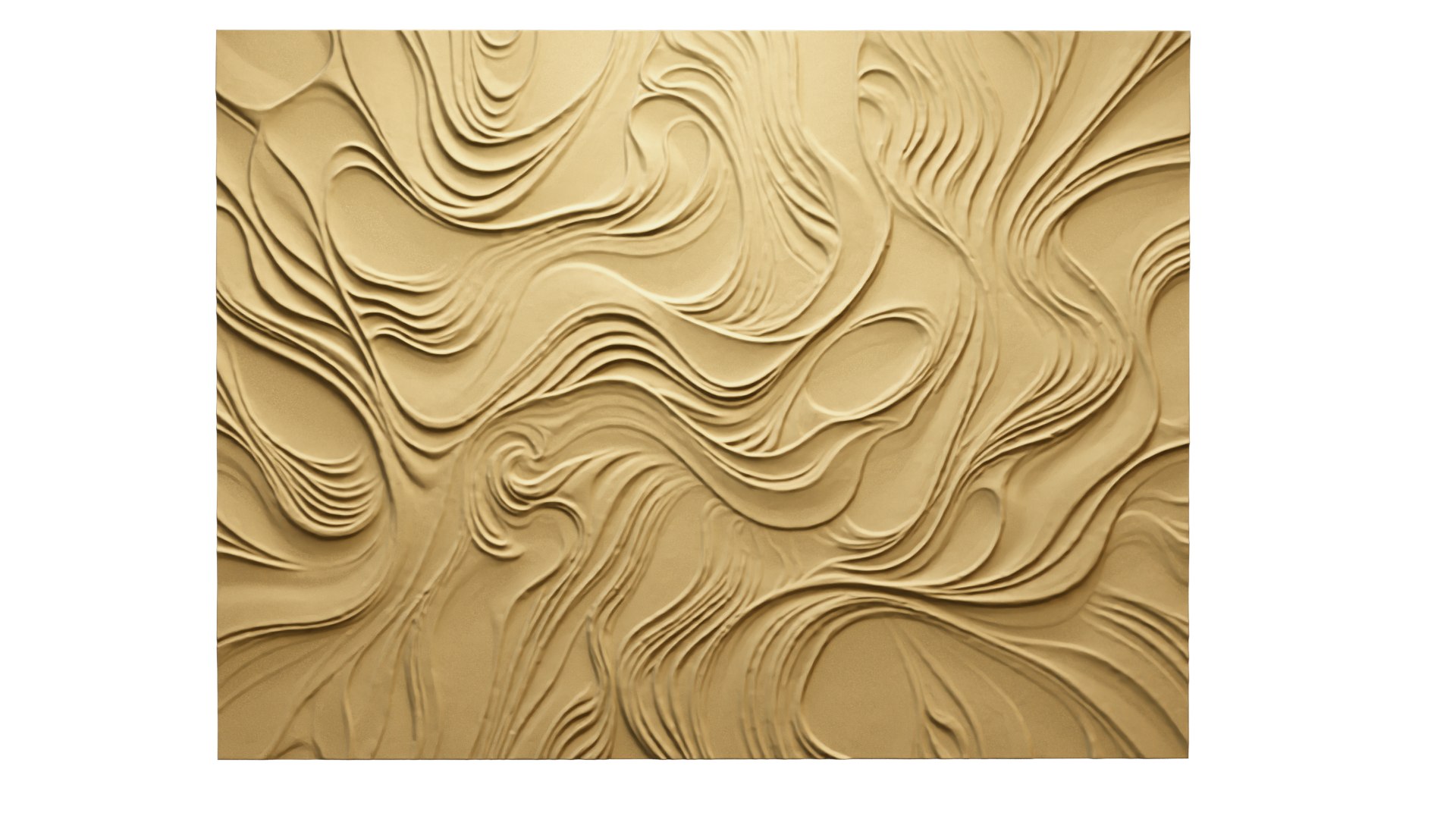 Modern Panel Wall Decor Set Relief Stl Mural CNC 186 3D Model ...