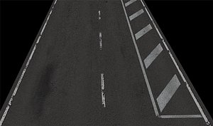 3d road builder set model
