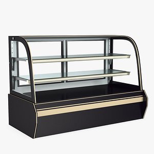 3D showcase confectionery model