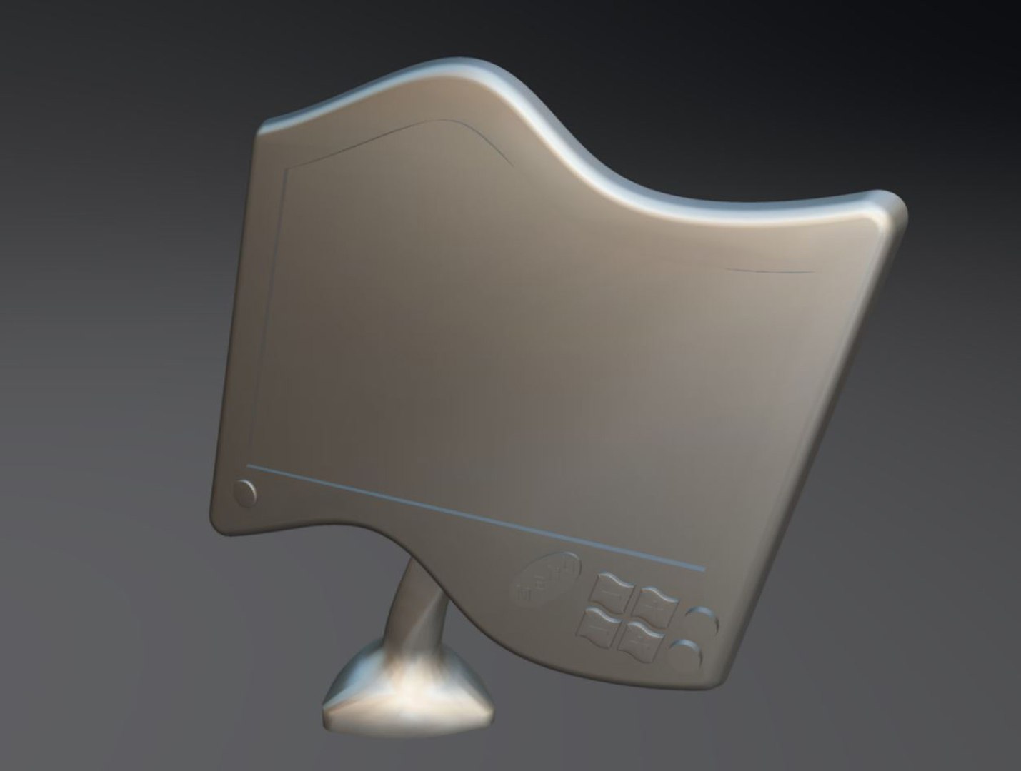 Screen 3D Model - TurboSquid 2337042