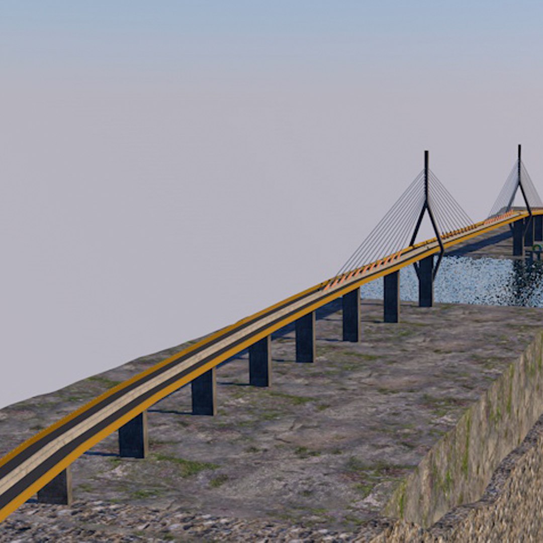 bridge tampico 3d c4d