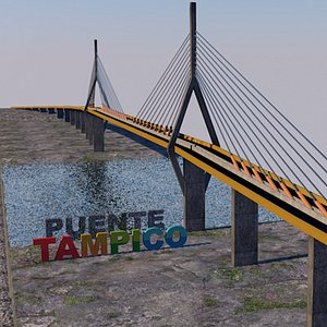 bridge tampico 3d c4d