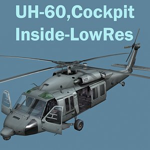 UH60 Blackhawk_Cockpit_Inside3DS
