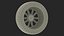 2025 Honda CR-V Wheel Gray 3D model