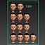 Cartoon Soldier Seconde Guerre mondiale Rigged