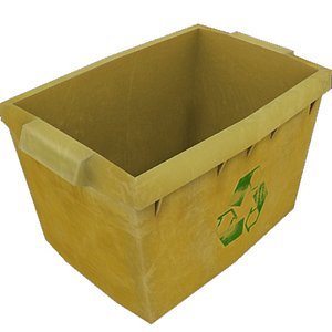 3d model bin recycling
