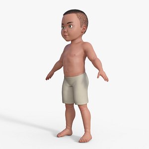 3D model Toon Boy