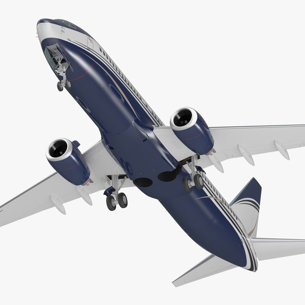 boeing 737-800 generic rigged model