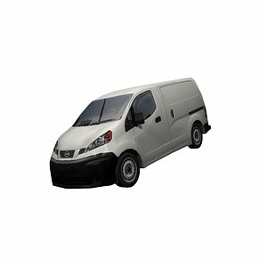 nissan nv200 vehicle 3D model