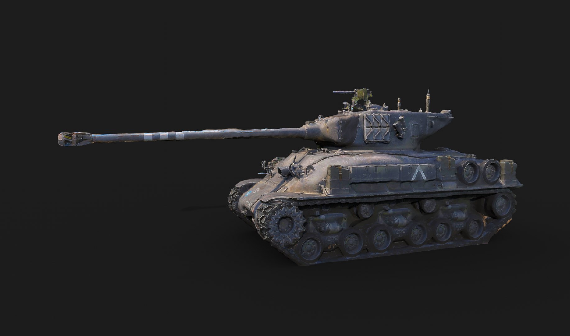 M51 Super Sherman 3D Model - TurboSquid 2267254