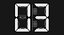 Digital Number (Animation by Controllers)