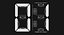 Digital Number (Animation by Controllers)