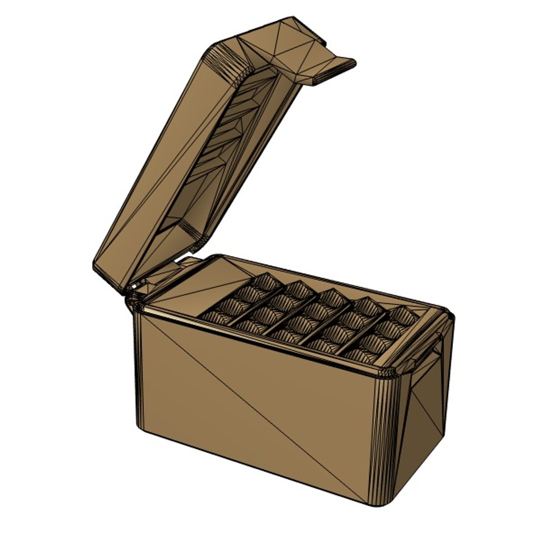 3D ammo box 223 - TurboSquid 1359199