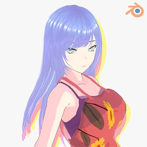 3D Anime Housewife Mother