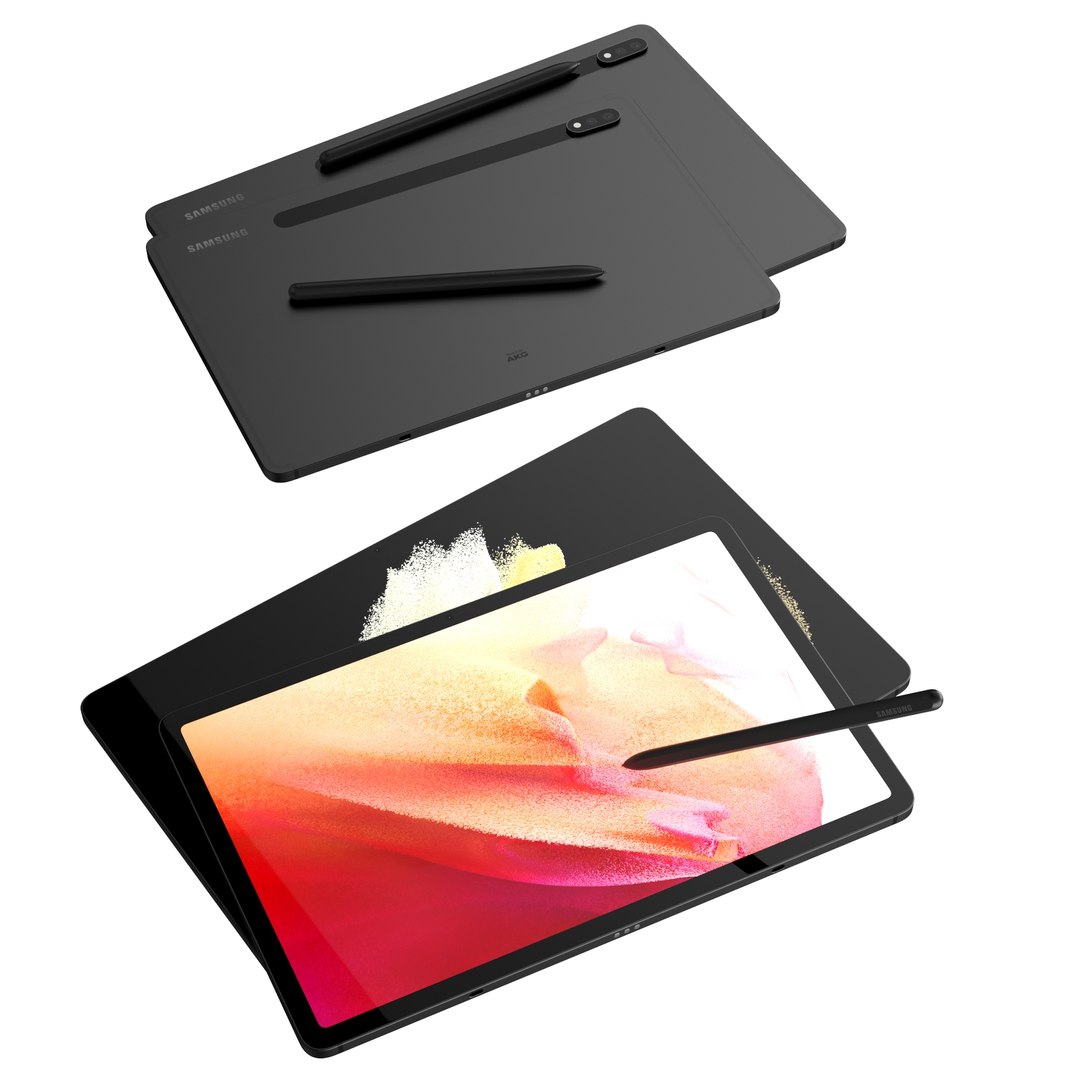 3D Samsung Galaxy Tab S8 Plus and S8 Ultra https://p.turbosquid.com/ts-thumb/H6/eXmC7F/8P/4rw/jpg/1648844600/1920x1080/fit_q87/630864ee79c80128e9791f0e98a0d6fb9e4f01cc/4rw.jpg
