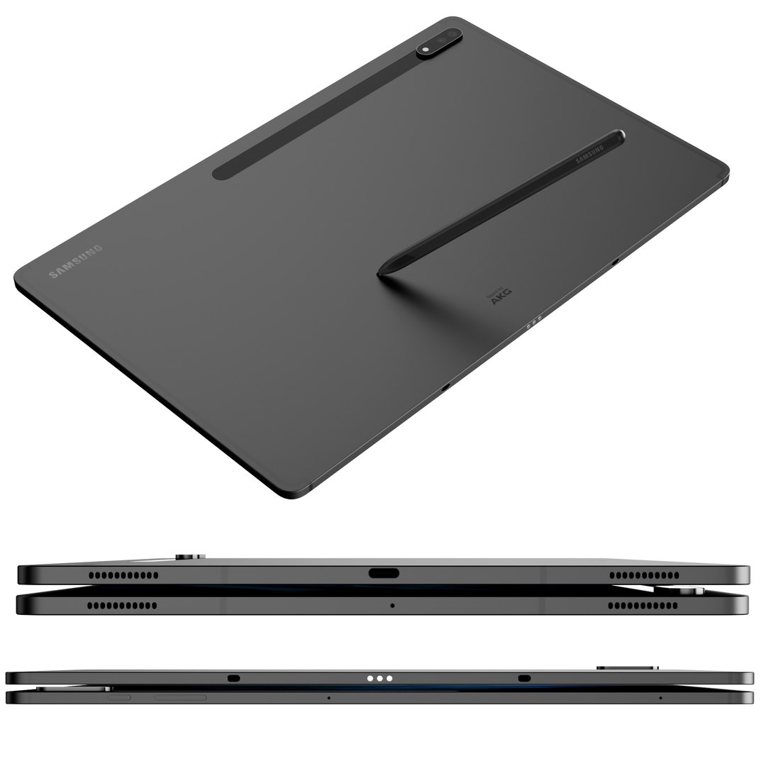 3D Samsung Galaxy Tab S8 Plus and S8 Ultra https://p.turbosquid.com/ts-thumb/H6/eXmC7F/Am/3rb/jpg/1648844403/1920x1080/fit_q87/cc401f9ed4f8954fb903ea3c1e670122ded2b886/3rb.jpg