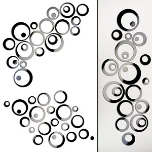 3D model mirrors set 13