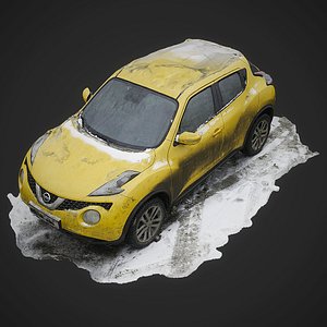 scan dirty car nissan 3D model