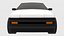 Toyota Sprinter Trueno AE86 - Low Poly Styled 3D Model