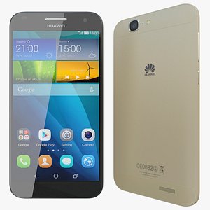 3d model realistic huawei ascend g7