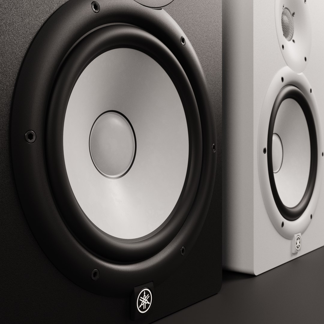 3D YAMAHA HS 8 Studio Monitors - TurboSquid 1885515