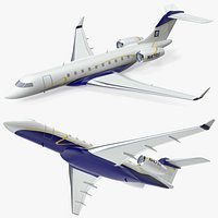Bombardier Global 6000 Scale Model