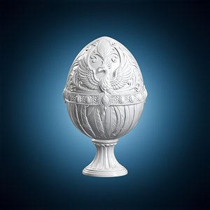 Imperial Phoenix Egg 3D Print Model