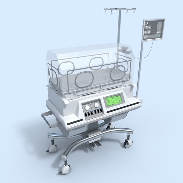 3d model of infant incubator si-600