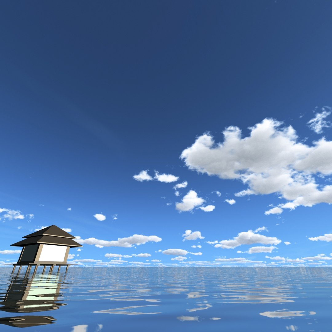 Sky Clouds 3d 3ds