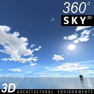 sky clouds 3d 3ds