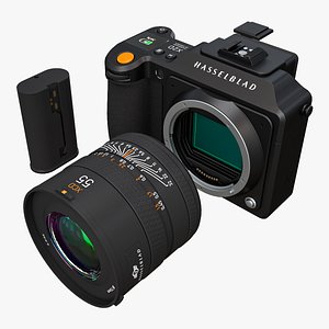 3D Hasselblad X2D 100c Camera