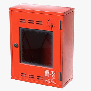 3D Fire Hose Pipe Box model