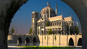 fantasy cathedral max