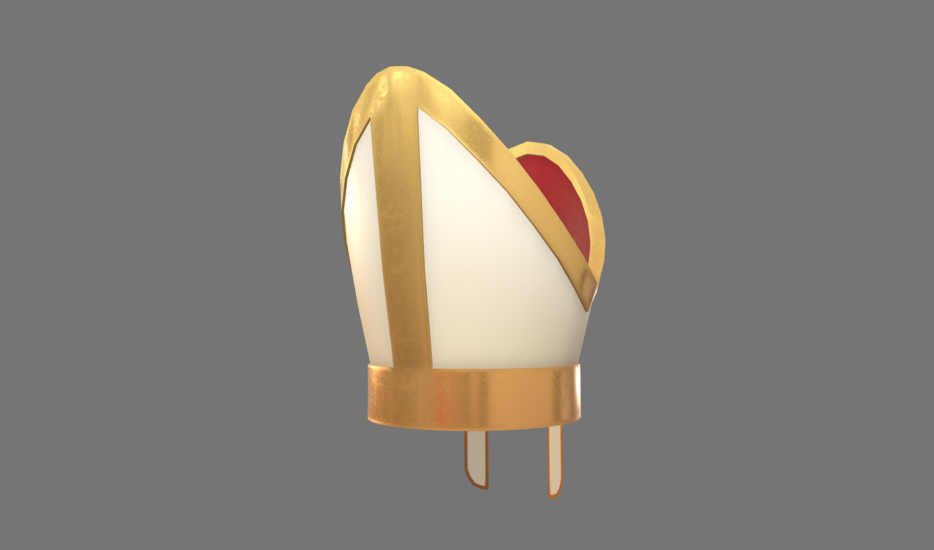 3D pope hat model https://p.turbosquid.com/ts-thumb/H7/OWFkNx/1Y8CqRxH/15/jpg/1554552109/1920x1080/fit_q87/4b4b9c86b4754db6e7794f36c5b04db87b4f7024/15.jpg