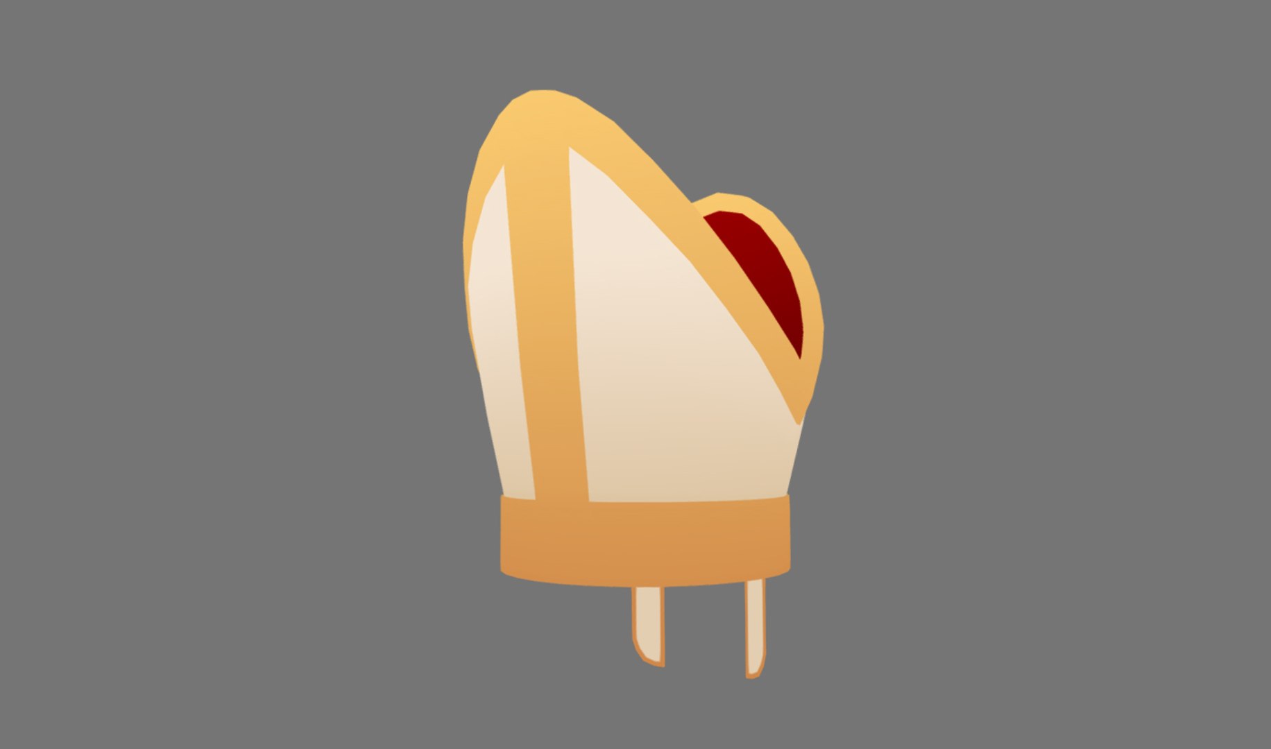 3D pope hat model https://p.turbosquid.com/ts-thumb/H7/OWFkNx/BC9DUuMH/16/jpg/1554552109/1920x1080/fit_q87/382db6e66cd8f86e266560b15ecb5d0ac07dc05c/16.jpg