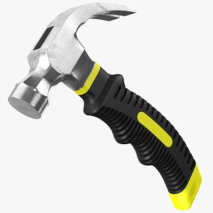 3D Stubby Claw Hammer model