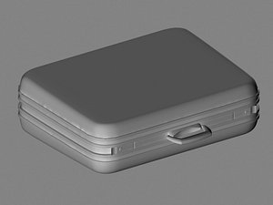 suitcase suit 3d model